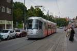 koda-14t/373957/skoda-14t-tram-in-der-innenstadt Skoda 14T Tram in der Innenstadt von Prag am 16.07.2014.