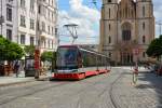 koda-15t/373938/skoda-15t-tram-in-der-innenstadt Skoda 15T Tram in der Innenstadt von Prag am 16.07.2014.