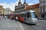 koda-15t/373940/skoda-14t-tram-in-der-innenstadt Skoda 14T Tram in der Innenstadt von Prag am 16.07.2014.