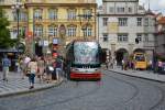 koda-15t/373941/skoda-15t-tram-in-der-innenstadt Skoda 15T Tram in der Innenstadt von Prag am 16.07.2014.