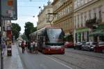 koda-15t/373950/skoda-15t-tram-in-der-innenstadt Skoda 15T Tram in der Innenstadt von Prag am 16.07.2014.