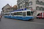 tram-2000/478446/diese-strassenbahn--tram-2000- Diese Straßenbahn ' Tram 2000 / 2051' fährt am 14.10.2015 auf der Linie 15. Aufgenommen am Rathaus Zürich.
