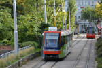 bratislava-20/796278/04102019--slowakei---bratislava- 04.10.2019 | Slowakei - Bratislava | Straßenbahntyp Tatra K2 '7120' |