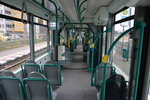 Innenansicht der Siemens Combino  408  Straßenbahn der VIP.
