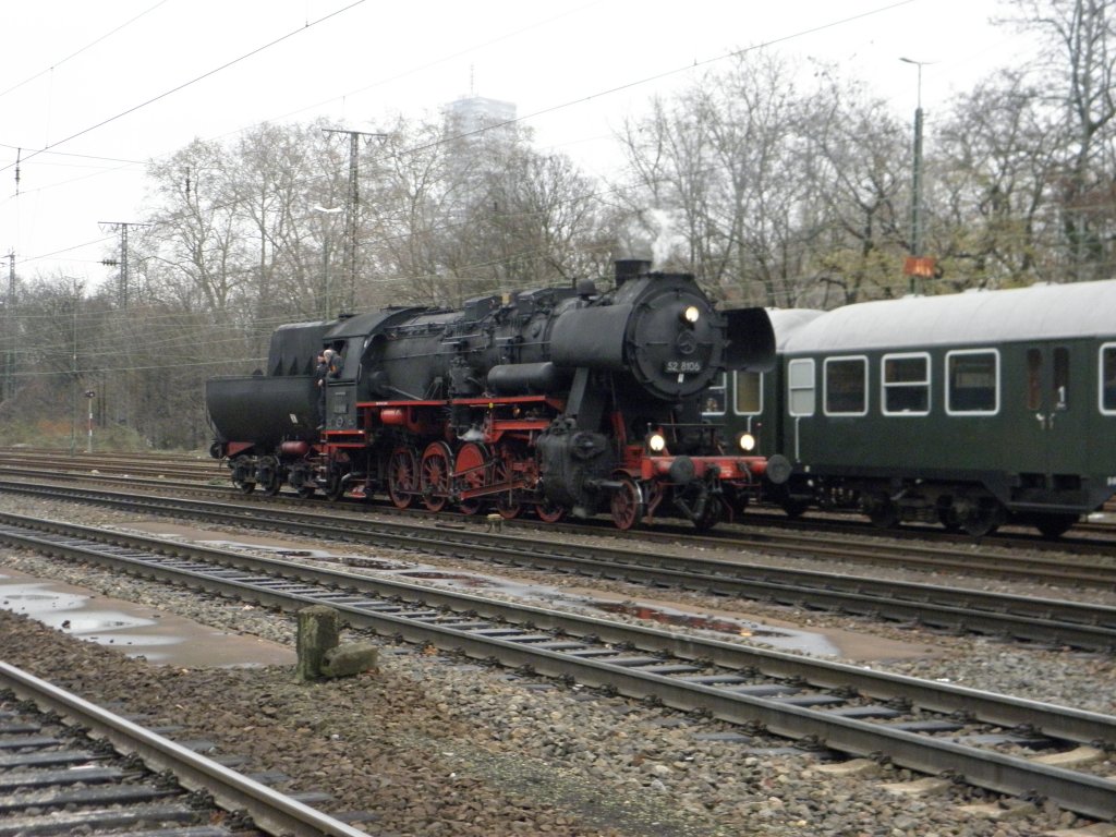 52 8106 rangiert in K�ln West am 11.12.10