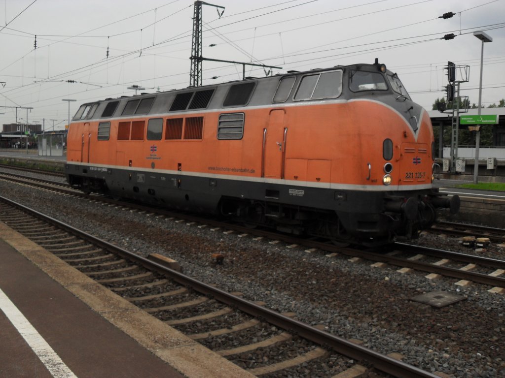 BEG V200 beim Richtungs wechsel in K�ln Deutz am 2.9.10