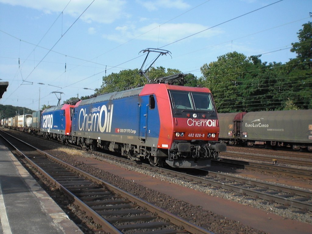 Br. 482 028-8 von Logistic Ag Chem Oil in K�ln-West.