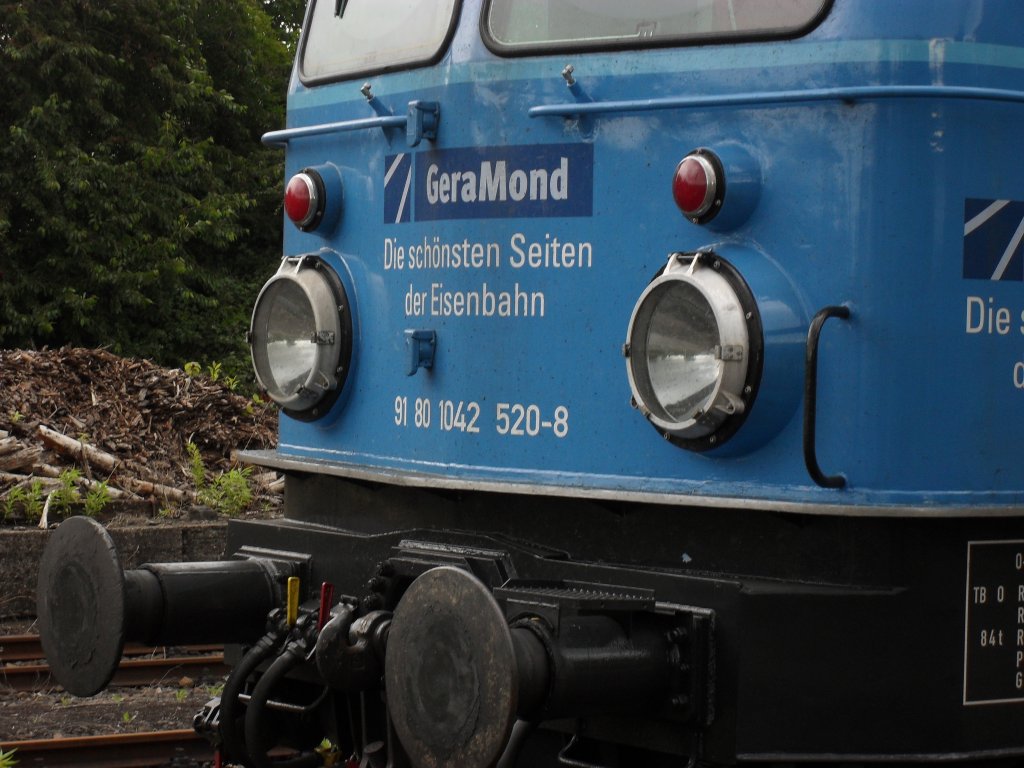 Die Scheinwerfer von einer 1042 in Beuel