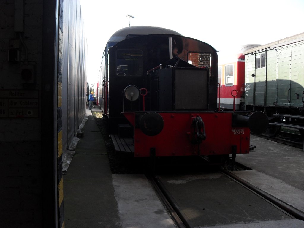 Eine K�f I beim Rangieren im DB Museum Koblenz am 4.9.10