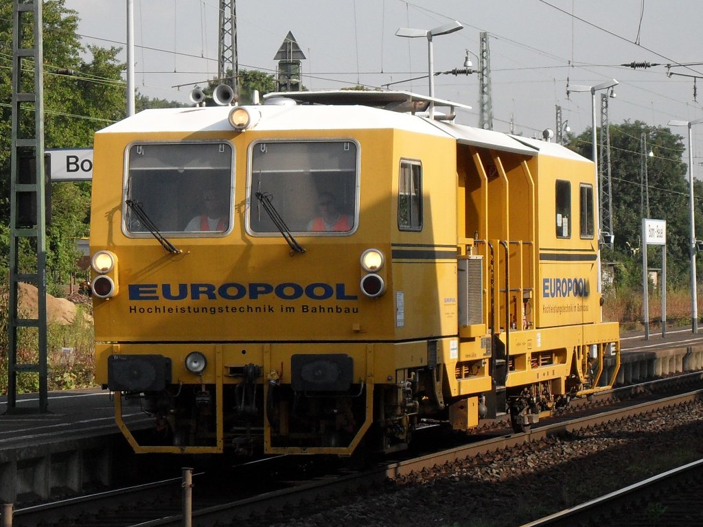Europool Baufahrzeug am 12.08.10. in Beuel.