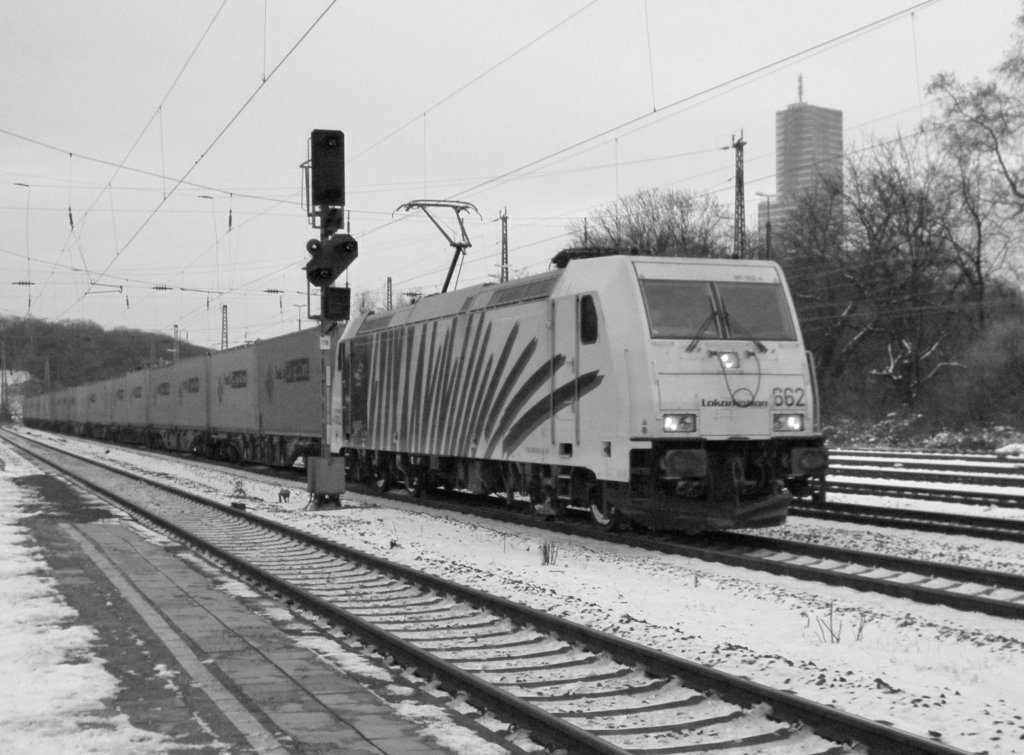 Lokomotion 185 662 mit dem Ewals am ??.??.???? in K�ln West ;)