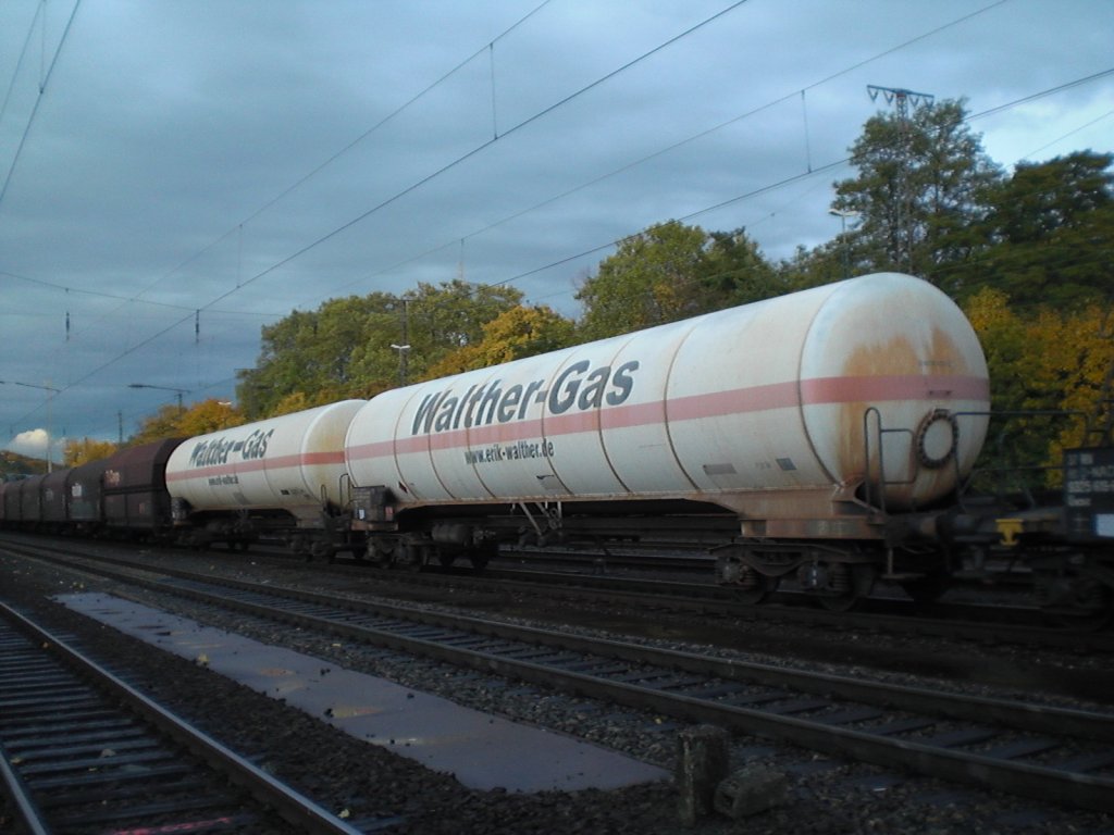 Zwei WALTHER-GAS Wagen in K�ln-West.