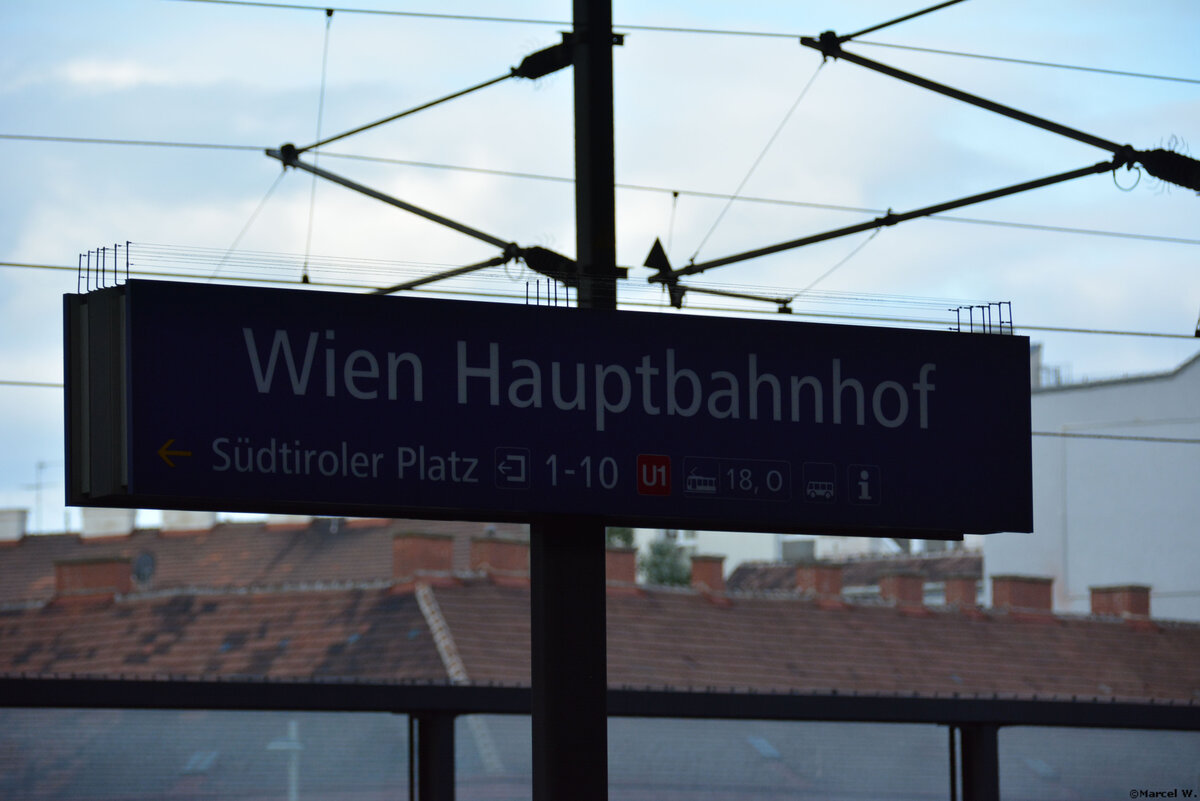 04.10.2019 | Österreich - Wien | Wien Hauptbahnhof | 