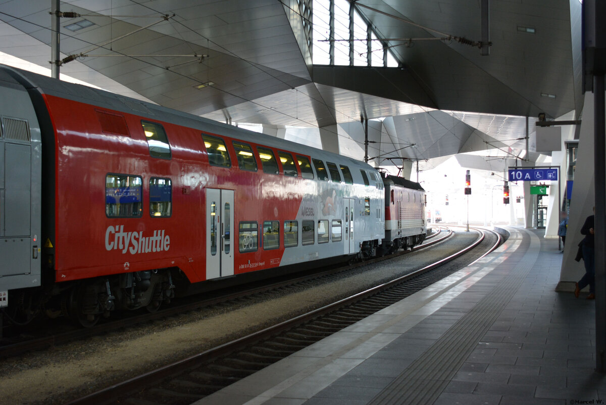 04.10.2019 | Österreich - Wien Hauptbahnhof | City Shuttle | Bmpz-dll 50 81 26-33 534-0 A-ÖBB |