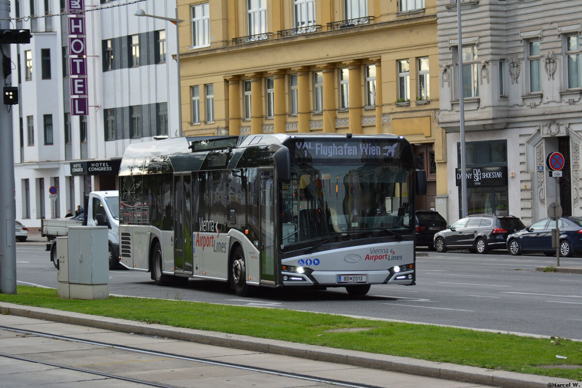 04.10.2019 | Österreich - Wien | BD 2013 | ÖBB Postbus | Solaris Urbino 12 |