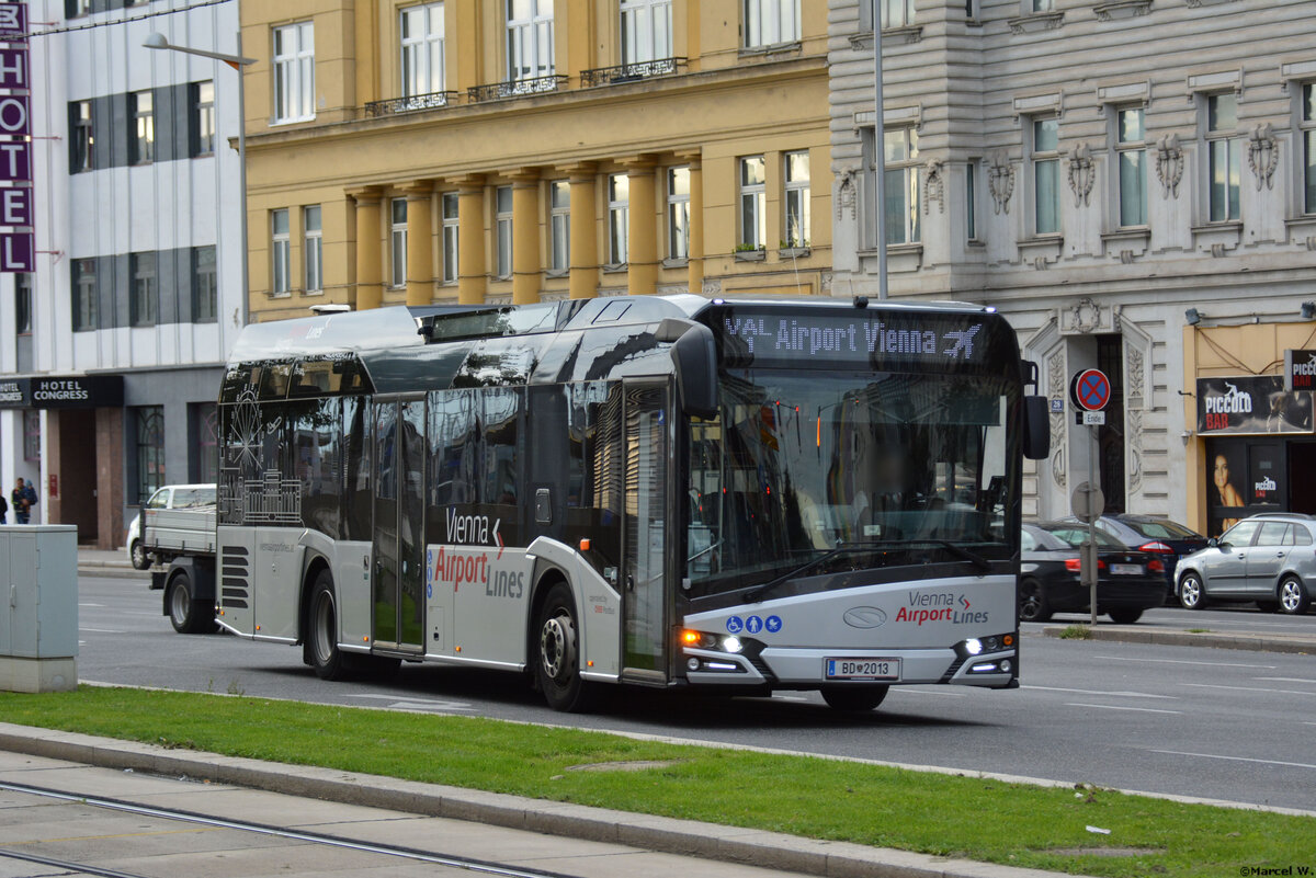 04.10.2019 | Österreich - Wien | BD 2013 | ÖBB Postbus | Solaris Urbino 12 |