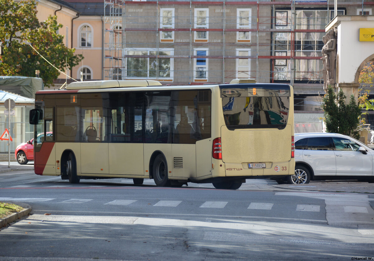 06.10.2019 | Österreich - Klagenfurt | K 533 EY | STW | Mercedes Benz Citaro I Facelift | 