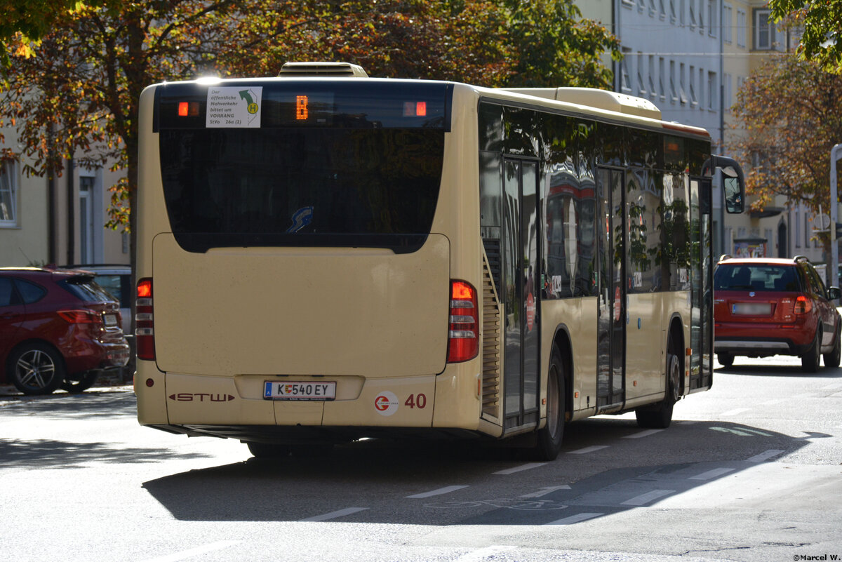 06.10.2019 | Österreich - Klagenfurt | K 540 EY | STW | Mercedes Benz Citaro I Facelift |