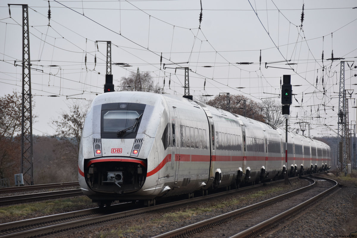 06.12.2020 | Saarmund | ICE 602 (München-Hamburg) | BR 412 Tz 9004 |