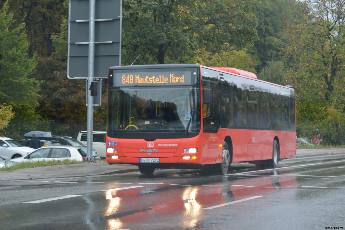 07.10.2019 | Berchtesgaden | DB Oberbayernbus | M-RV 7272 | MAN Lion's City Ü |