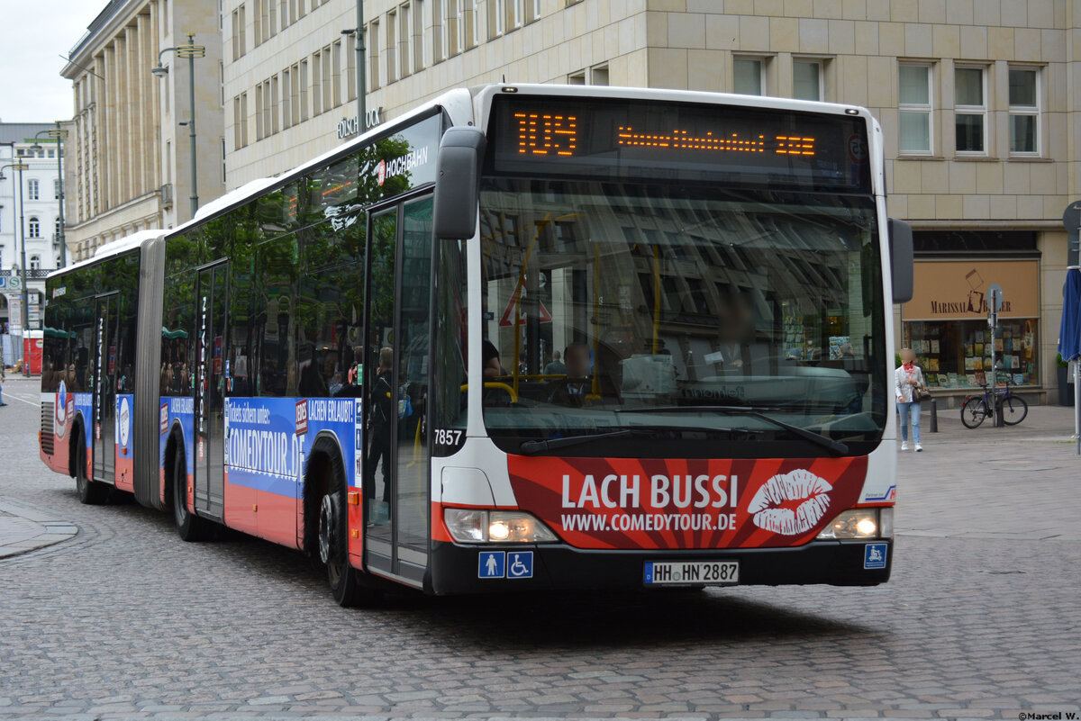 08.06.2019 | Hamburg | Hochbahn | HH-HN 2887 | Mercedes Benz Citaro I Facelift G | 