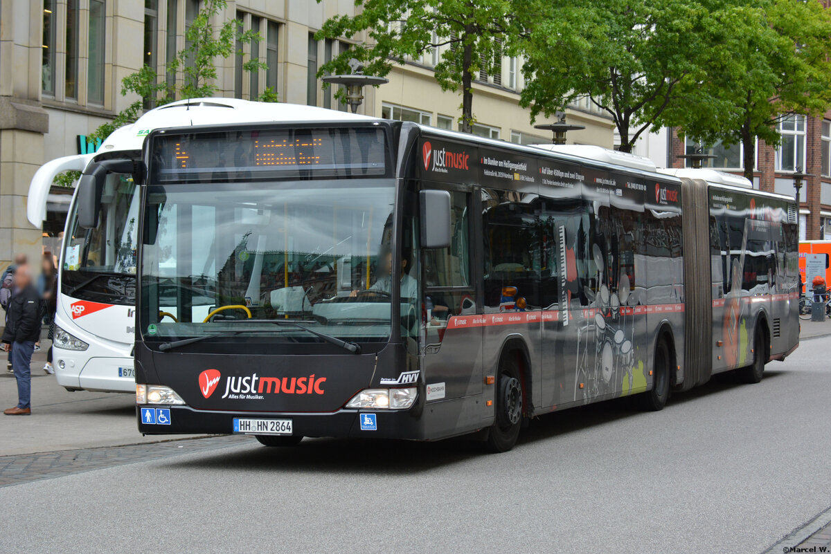 08.06.2019 | Hamburg | Hochbahn | HH-HN 2864 | Mercedes Benz Citaro I Facelift G | 
