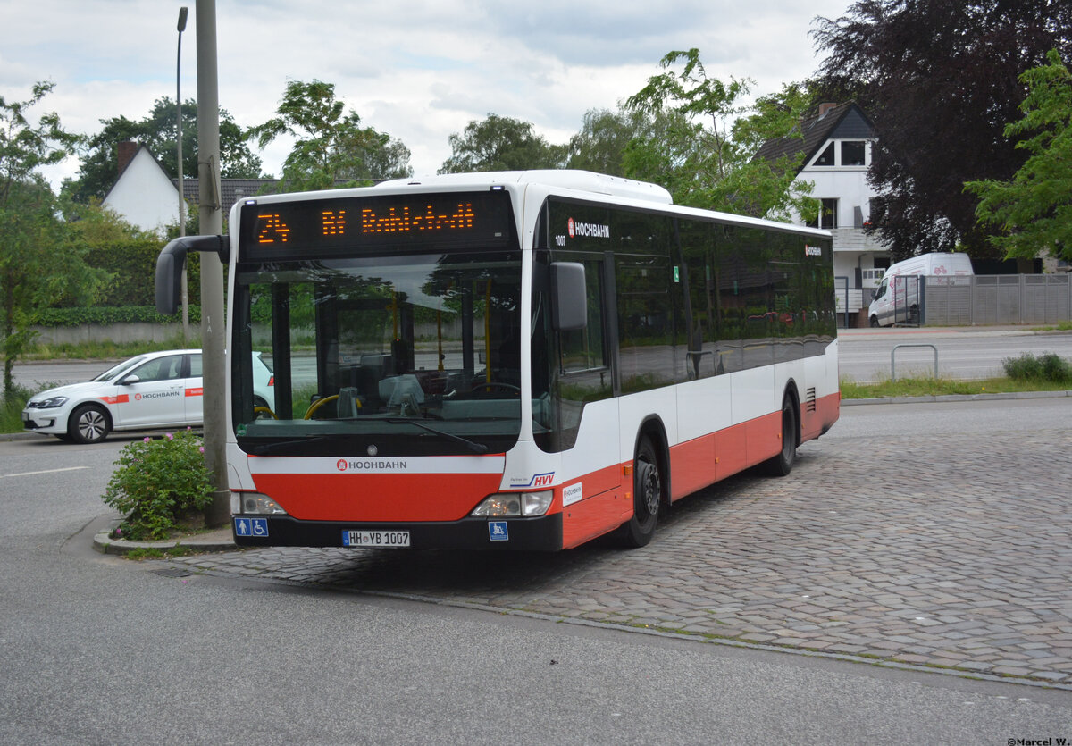 08.06.2019 | Hamburg | Hochbahn | HH-YB 1007 | Mercedes Benz Citaro I Facelift | 