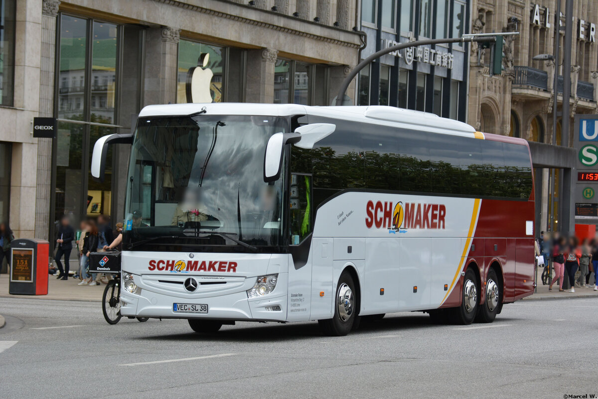 08.06.2019 | Hamburg | Schomaker Reisen | VEC-SL 38 | Mercedes Benz Tourismo | 