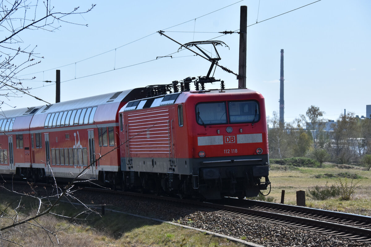 10.04.2020 | Brandenburg - Genshagen | DB Regio BR 112 (112 118) |