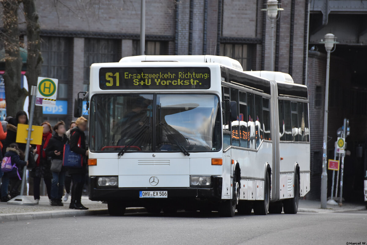 11.01.2020 | Berlin - Friedrichstraße | OHV-EX 506 | Mercedes Benz O 405 |