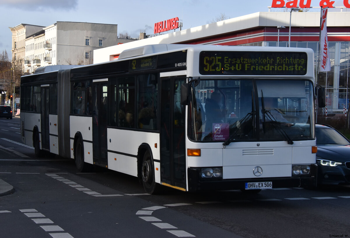 11.01.2020 | Berlin - Yorckstraße | OHV-EX 506 | Mercedes Benz O 405 |