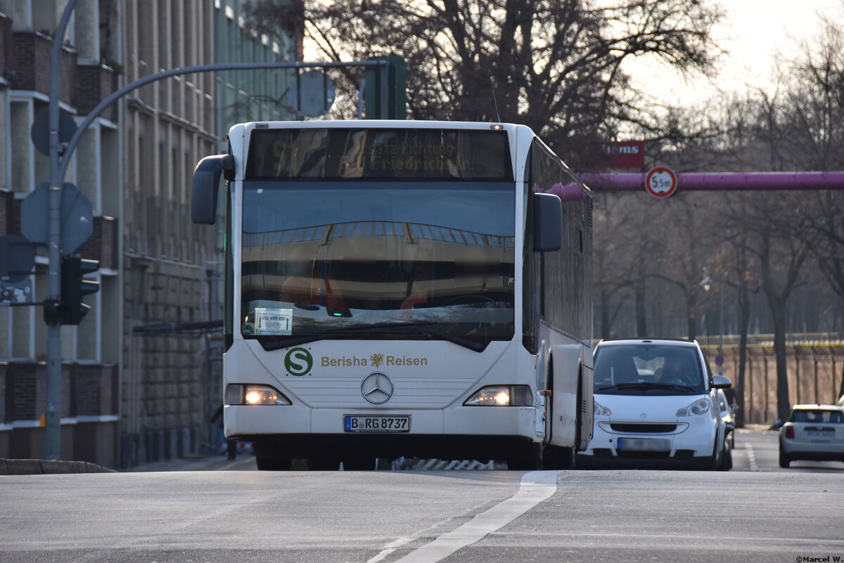 12.01.2020 | Berlin - Kreuzberg | B-RG 8737 | Mercedes Benz Citaro I |