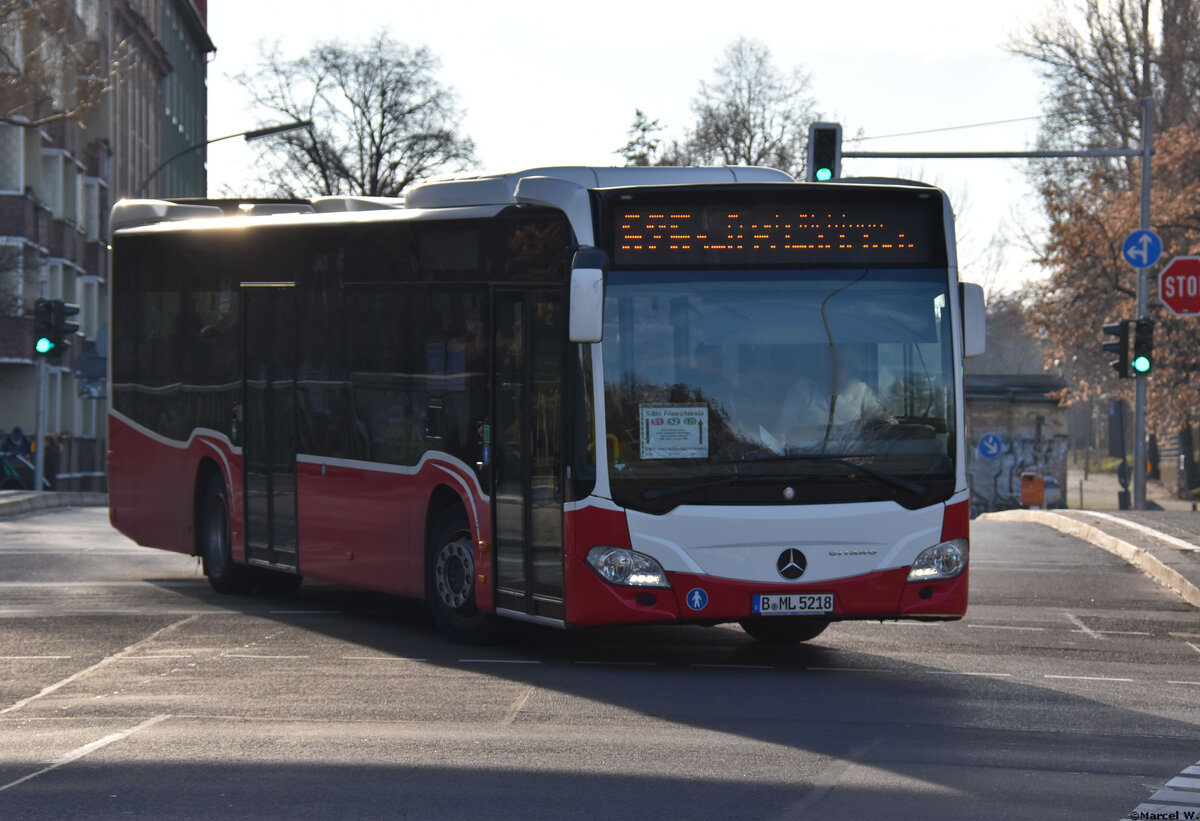 12.01.2020 | Berlin - Kreuzberg | B-ML 5218 | Mercedes Benz Citaro II |