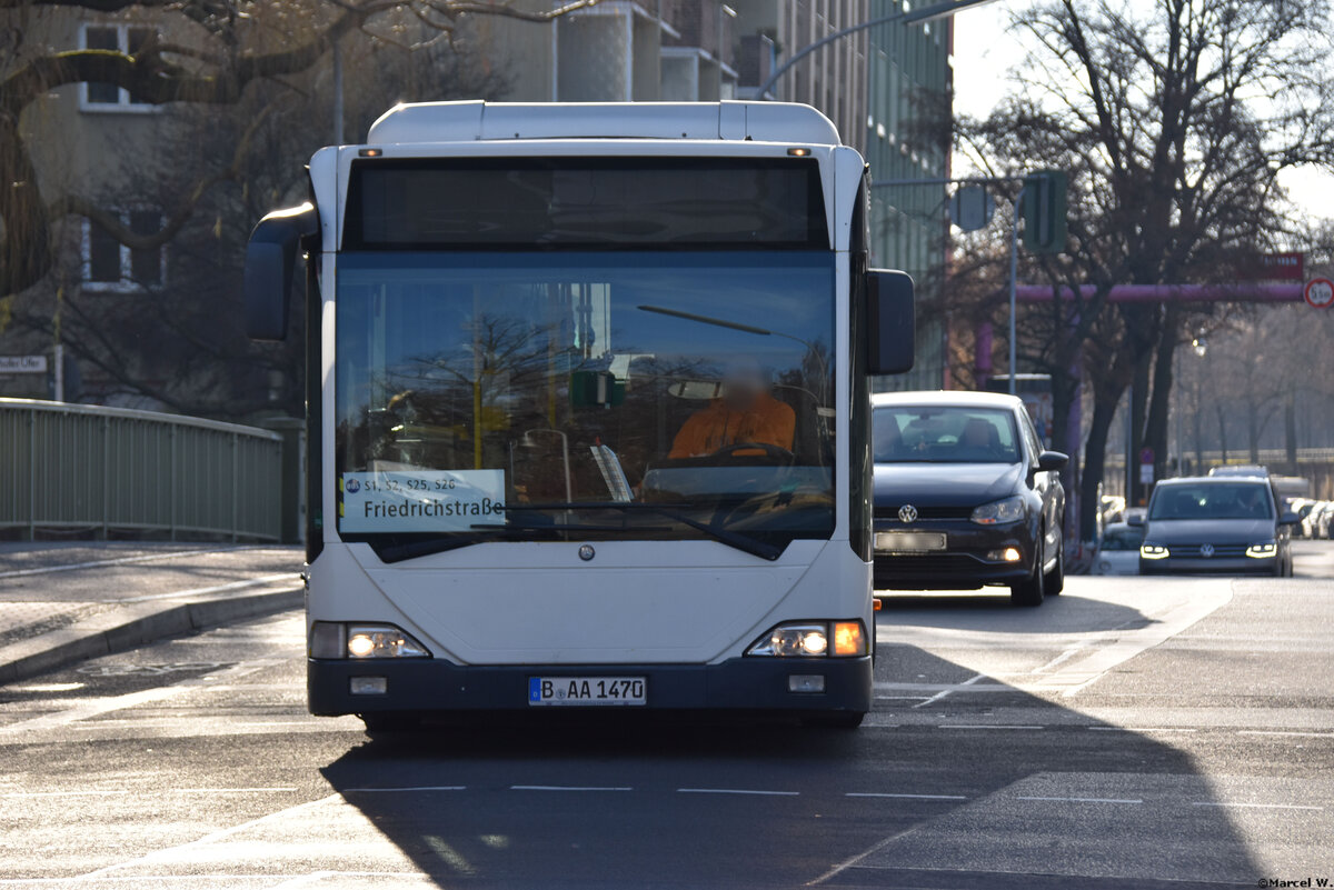 12.01.2020 | Berlin - Kreuzberg | B-AA 1470 | Mercedes Benz Citaro I |