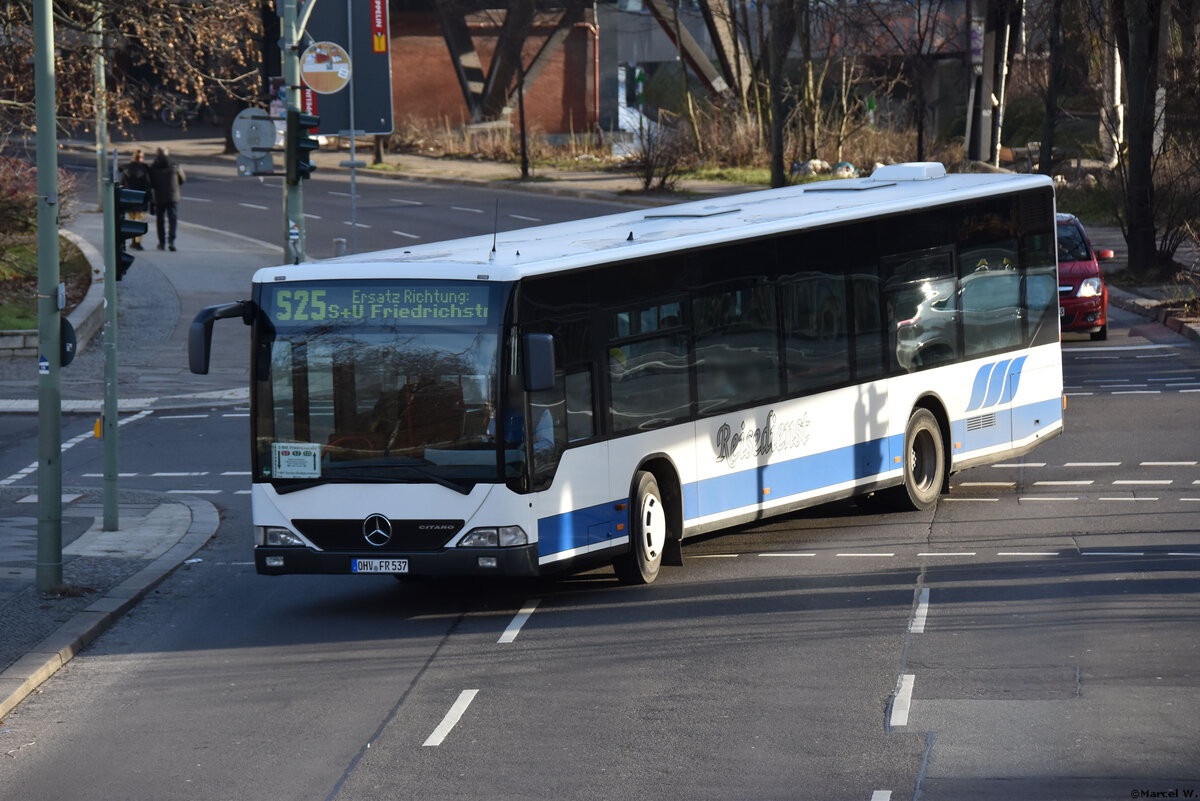 12.01.2020 | Berlin - Kreuzberg | OHV-FR 537 | Mercedes Benz Citaro I |