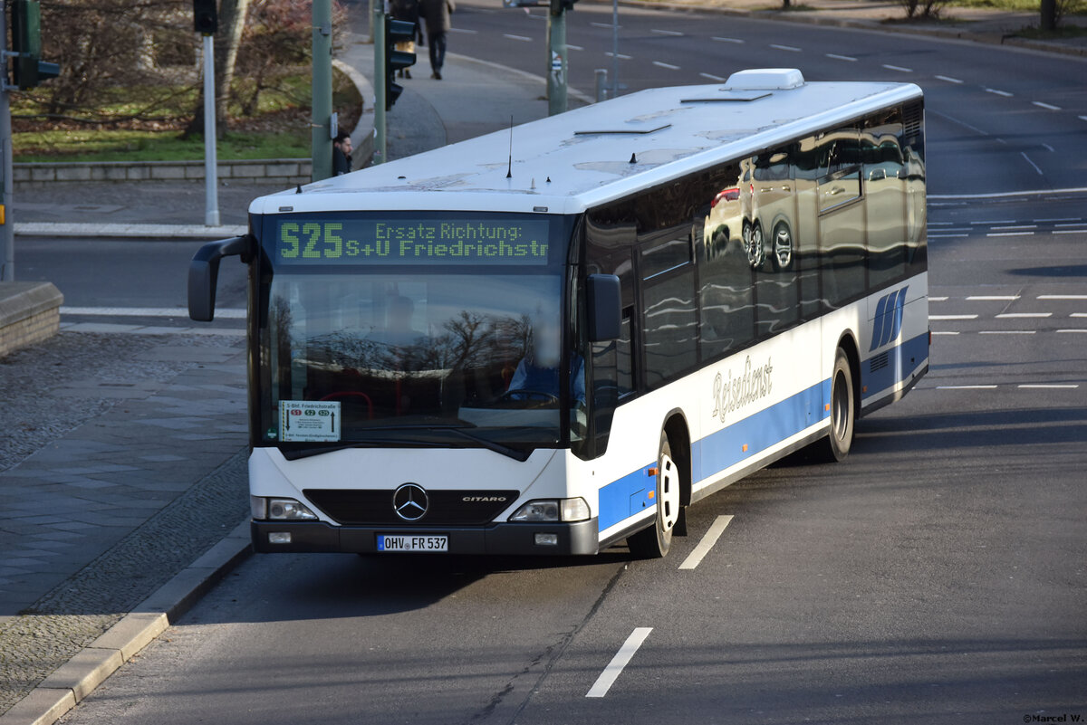 12.01.2020 | Berlin - Kreuzberg | OHV-FR 537 | Mercedes Benz Citaro I |