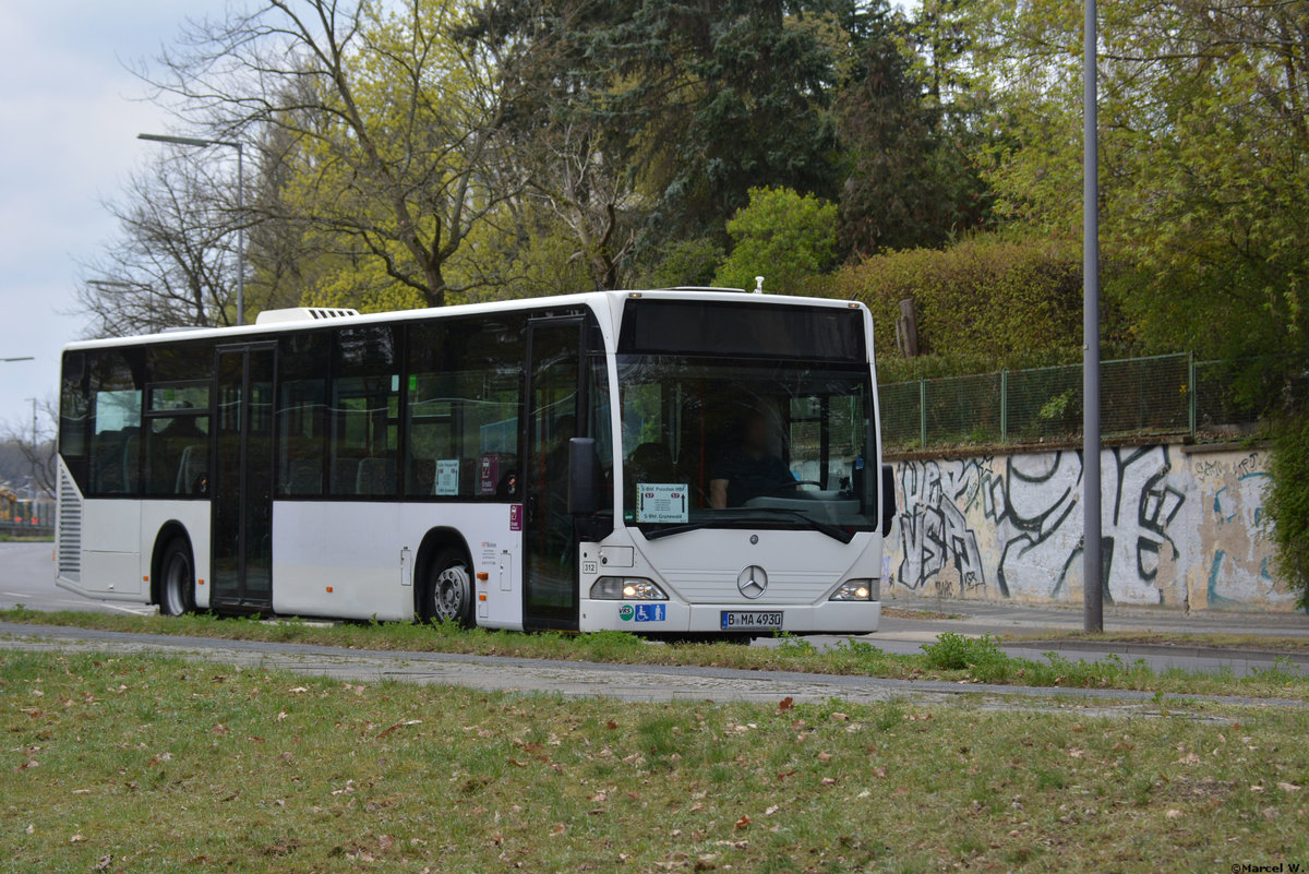 13.04.2019 | Berlin Wannsee | B-MA 4930 | Mercedes Benz Citaro I Ü |