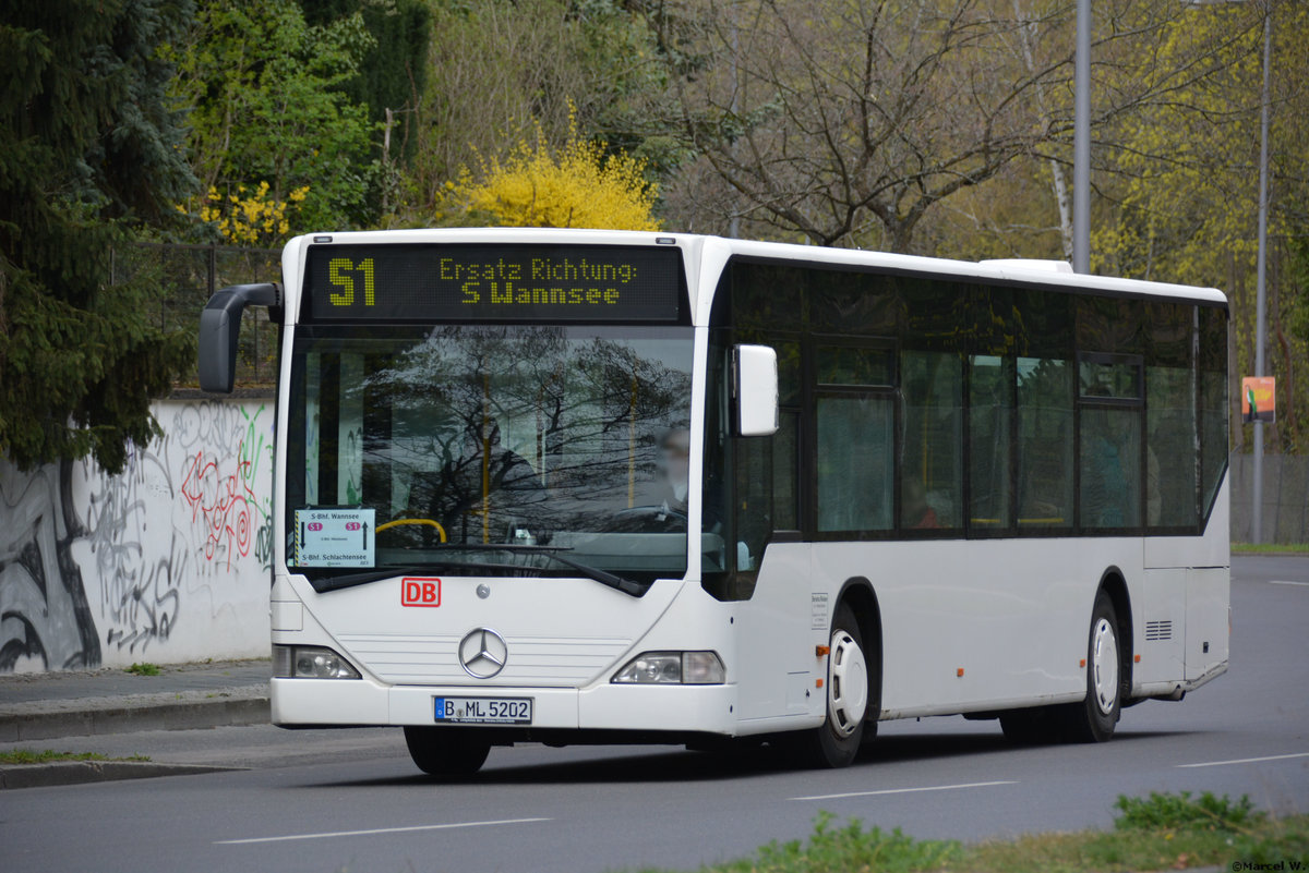 13.04.2019 | Berlin Wannsee | B-ML 5202 | Mercedes Benz Citaro I |