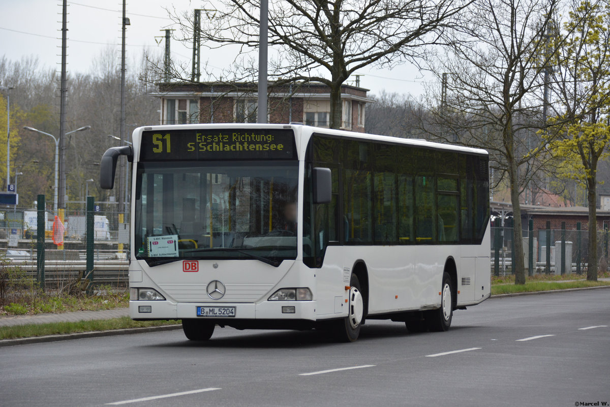 13.04.2019 | Berlin Wannsee | B-ML 5204 | Mercedes Benz Citaro I |