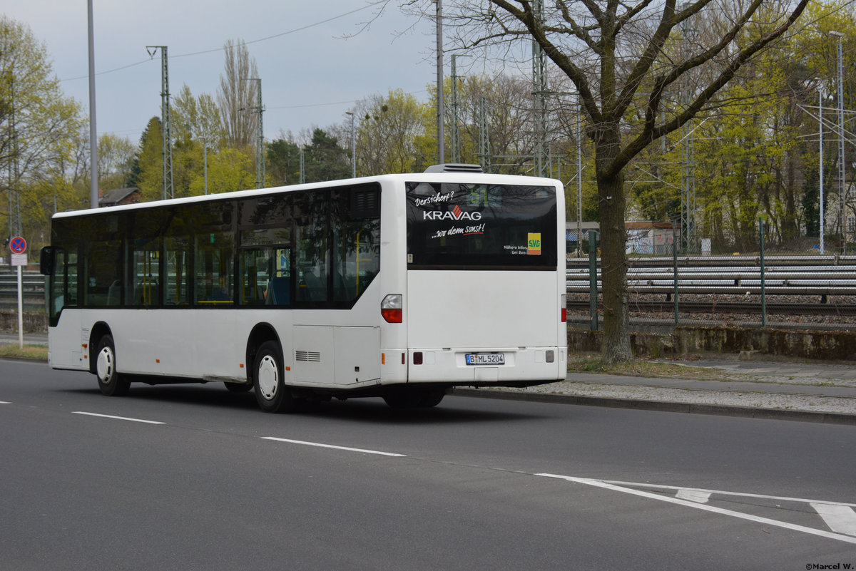 13.04.2019 | Berlin Wannsee | B-ML 5204 | Mercedes Benz Citaro I |