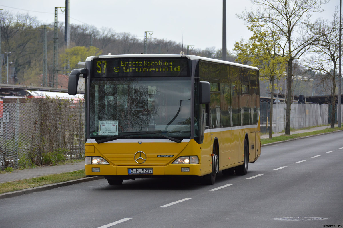 13.04.2019 | Berlin Wannsee | B-ML 5217 | Mercedes Benz Citaro |