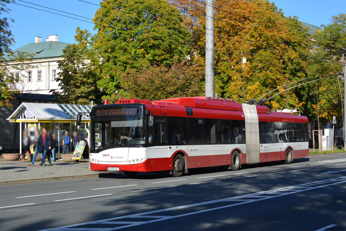 14.10.2019 | Österreich - Salzburg | S 213 NY   309  | Solaris Trollino 18 |