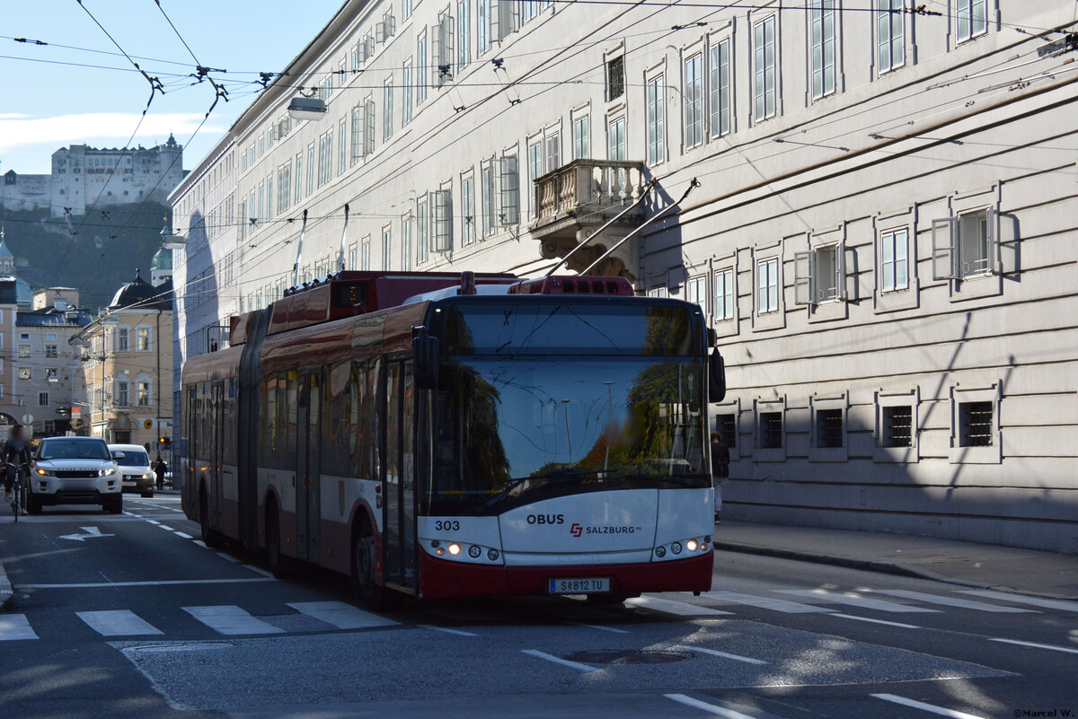 14.10.2019 | Österreich - Salzburg | S 812 TU  303  | Solaris Trollino 18 |