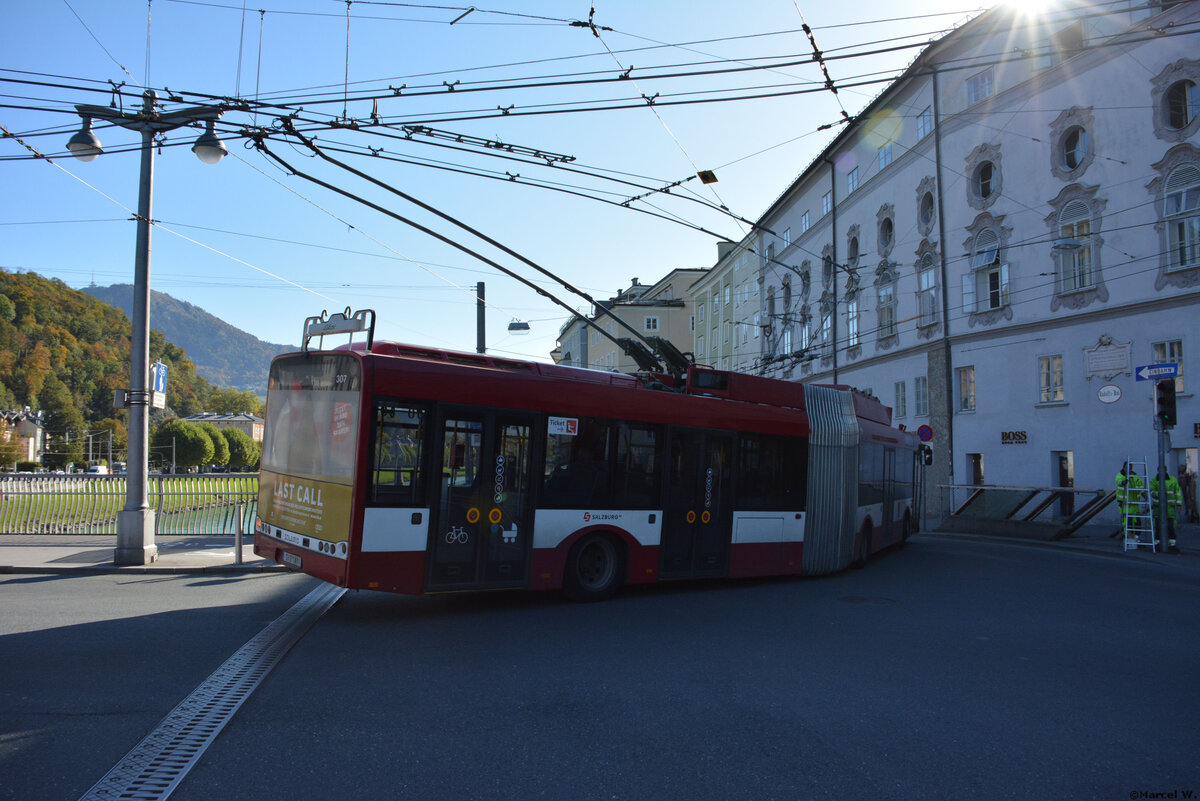 14.10.2019 | Österreich - Salzburg | S 211 NY  307  | Solaris Trollino 18 |