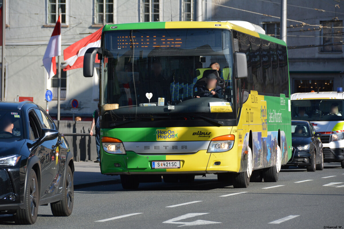 14.10.2019 | Österreich - Salzburg | S 421 SC | Setra S 415 H |