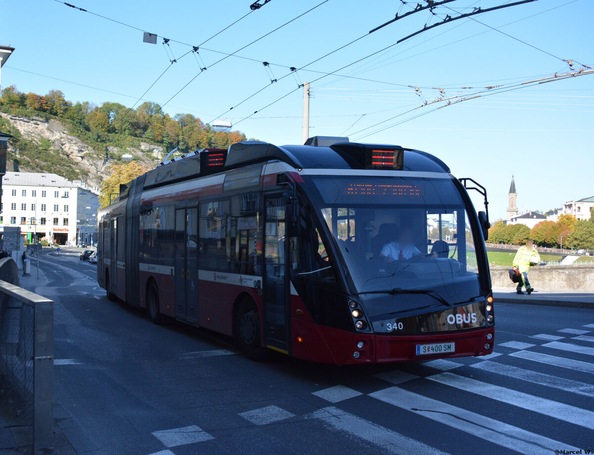 14.10.2019 | Österreich - Salzburg | S 400 SM  340  | Solaris Trollino MetroStyle |