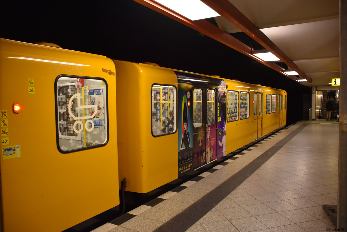 14.12.2019 | Berlin | U-Bahn Wagen Typ A3L |