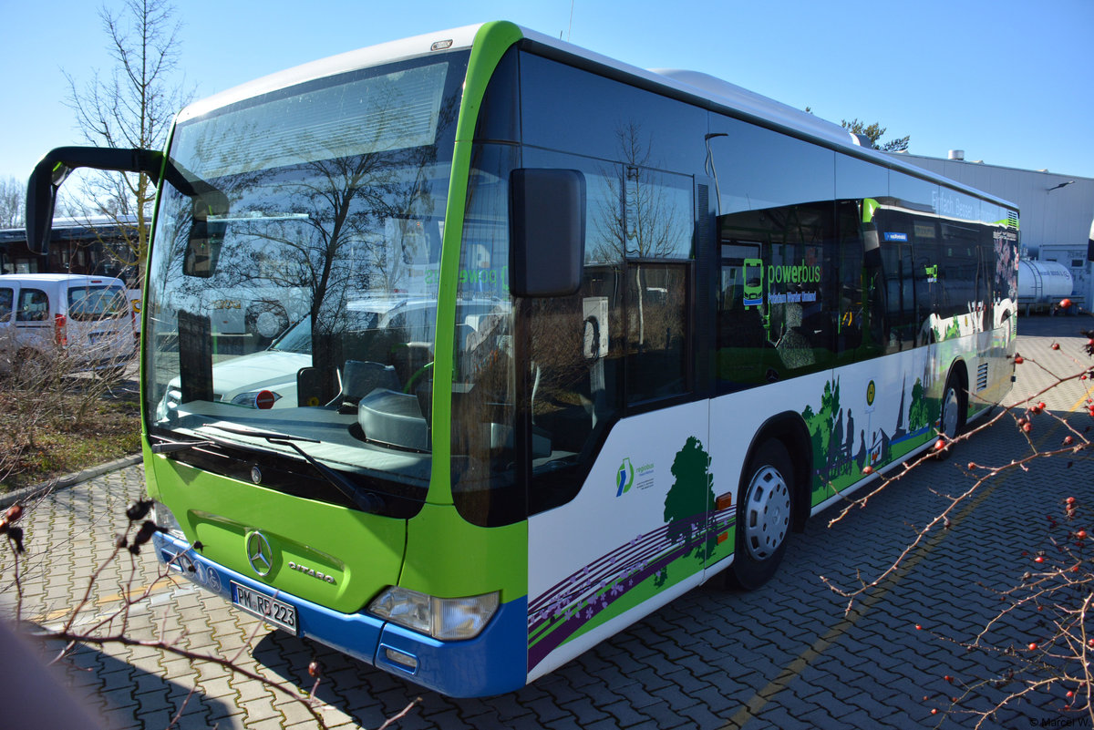 16.02.2019 | Werder / Havel (Brandenburg) | regiobus PM | PM-RB 223 | Mercedes Benz Citaro I Facelift Ü |