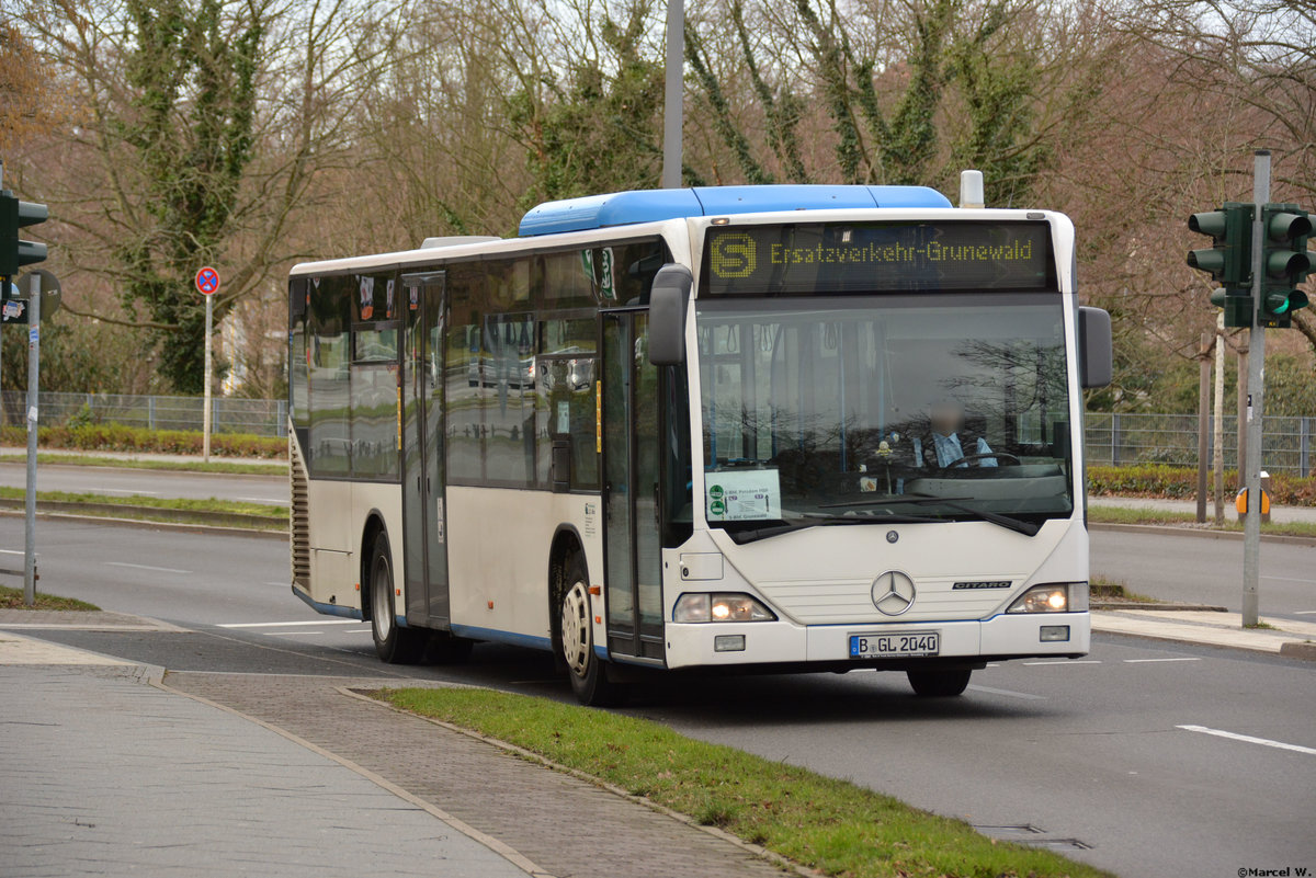 17.03.2019 | Berlin Wannsee | B-GL 2040 | Mercedes Benz Citaro I |