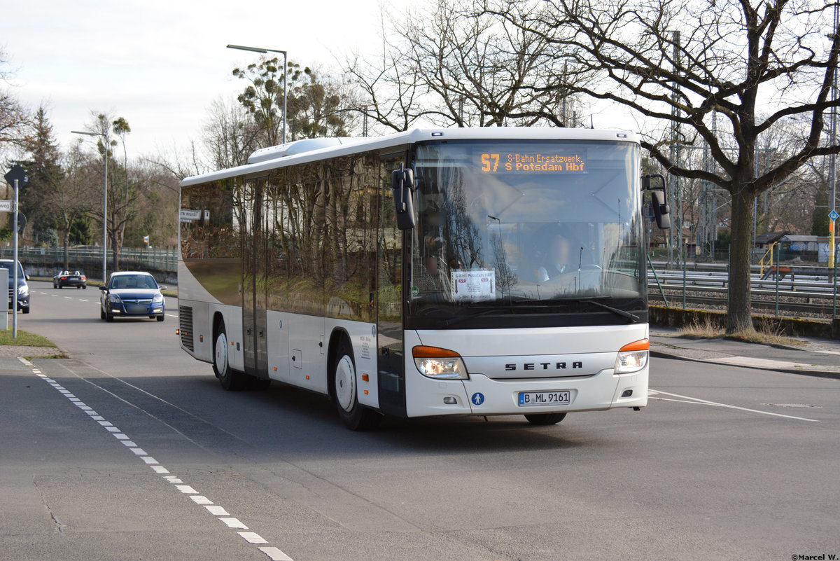 17.03.2019 | Berlin Wannsee | B-ML 9161 | Setra S 415 LE Business |